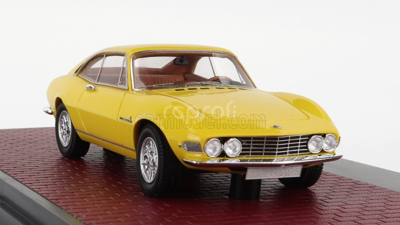 Matrix scale models Fiat Dino Pininfarina Berlinetta Speciale Prototype 1965 Ferrari Engine 1:43 Žlutá