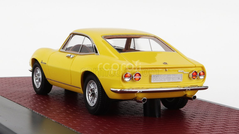 Matrix scale models Fiat Dino Pininfarina Berlinetta Speciale Prototype 1965 Ferrari Engine 1:43 Žlutá