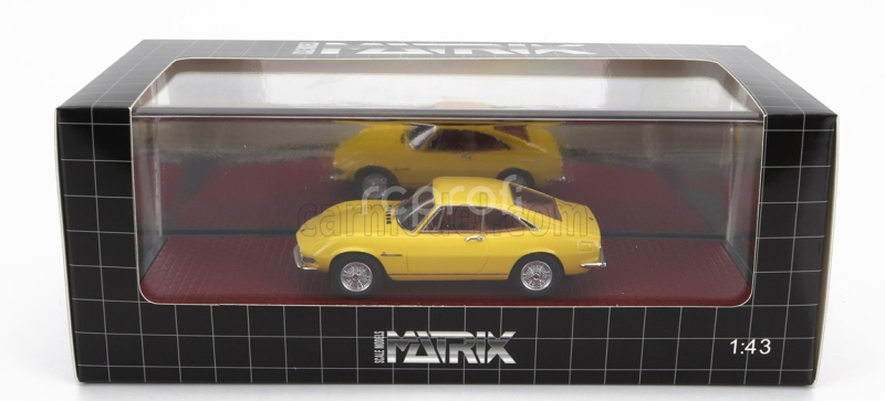 Matrix scale models Fiat Dino Pininfarina Berlinetta Speciale Prototype 1965 Ferrari Engine 1:43 Žlutá