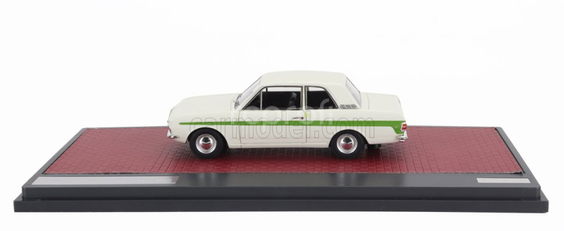 Matrix scale models Ford england Cortina Lotus Mkii 1966 1:43 Bílá