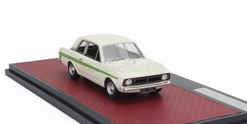 Matrix scale models Ford england Cortina Lotus Mkii 1966 1:43 Bílá