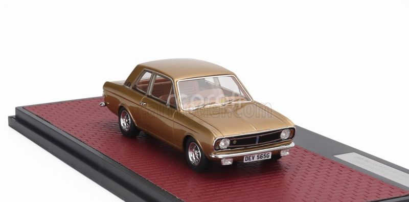 Matrix scale models Ford england Cortina Lotus Mkii 1966 1:43 Gold