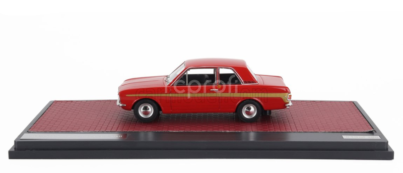 Matrix scale models Ford england Cortina Lotus Mkii 1966 1:43 Red