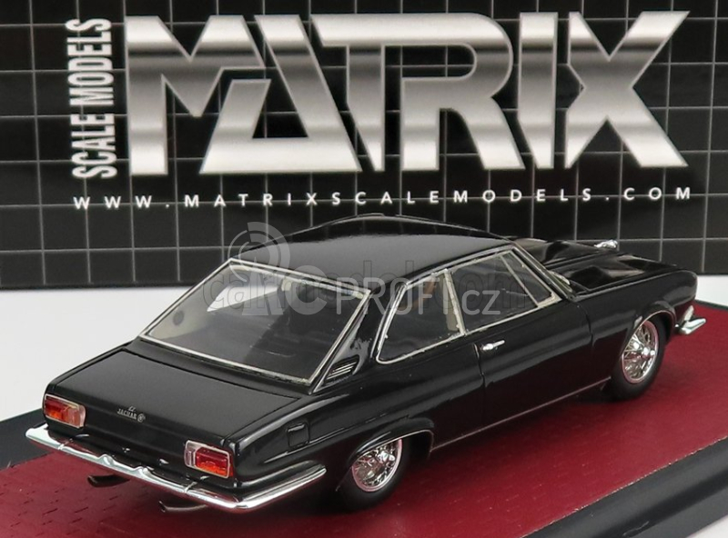 Matrix scale models Jaguar Ft Bertone 1966 1:43 Black