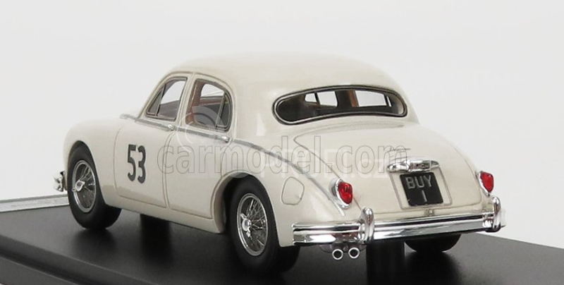 Matrix scale models Jaguar Mkii 3.4 Litre N 53 1:43, bílá
