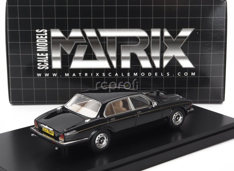 Matrix scale models Jaguar Xj6 Siii 4.2 1979 1:43 Black