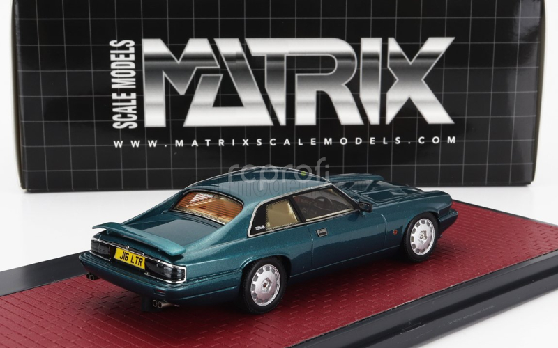 Matrix scale models Jaguar Xjr-s 1993 1:43 Blue Met