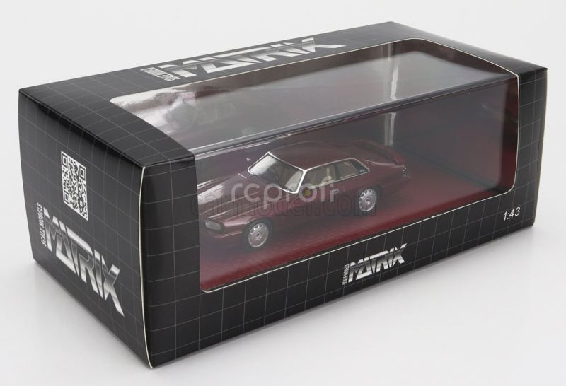 Matrix scale models Jaguar Xjr-s 1993 1:43 Red