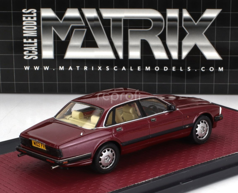 Matrix scale models Jaguar Xjr (xj40) 1991 1:43 Red