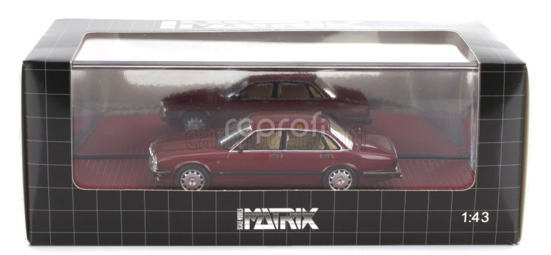 Matrix scale models Jaguar Xjr (xj40) 1991 1:43 Red