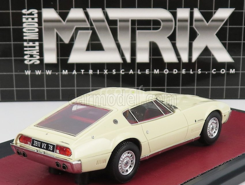 Matrix scale models Jensen Nova Vignale 1967 1:43 Bílá