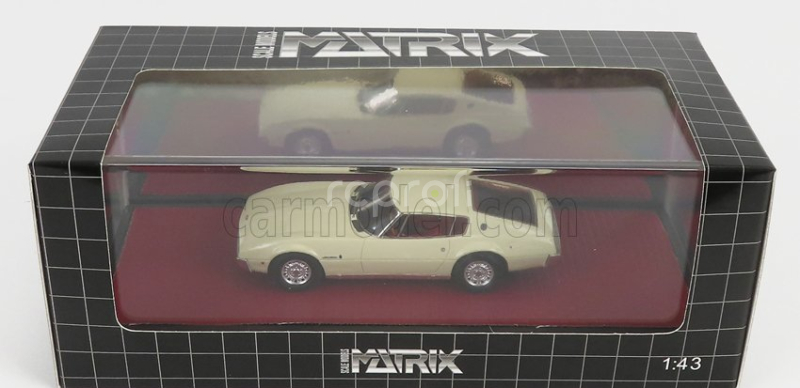Matrix scale models Jensen Nova Vignale 1967 1:43 Bílá