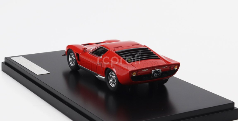 Matrix scale models Lamborghini Miura P400s Millechiodi 1969 1:43 Red