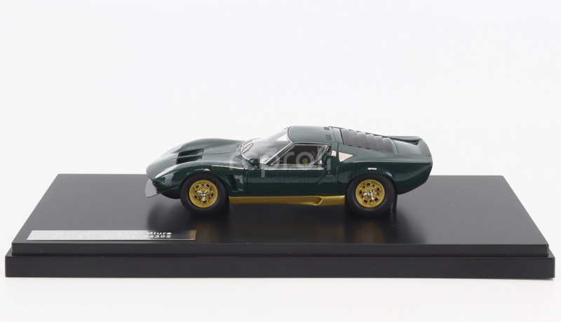 Matrix scale models Lamborghini Miura P400s Millechiodi 1969 1:43 Zelená