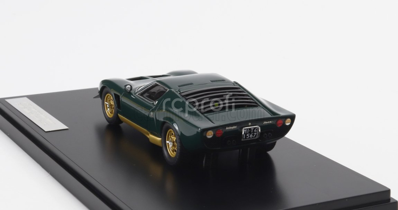 Matrix scale models Lamborghini Miura P400s Millechiodi 1969 1:43 Zelená