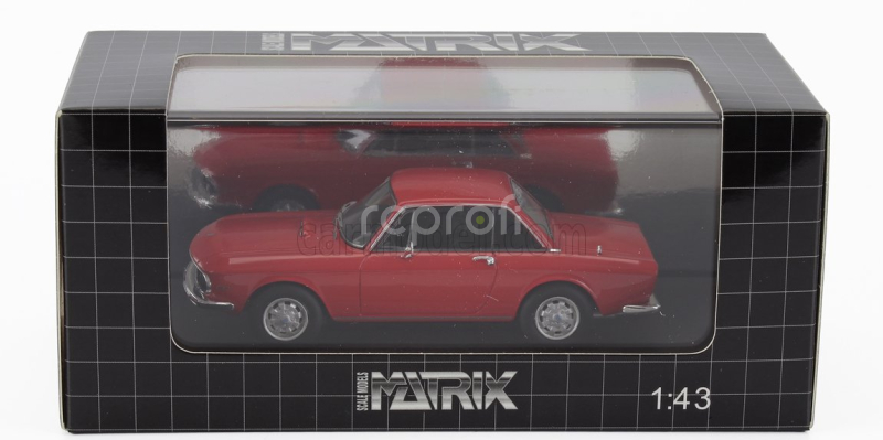 Matrix scale models Lancia Fulvia Coupe 3-series 1975 1:43 Red