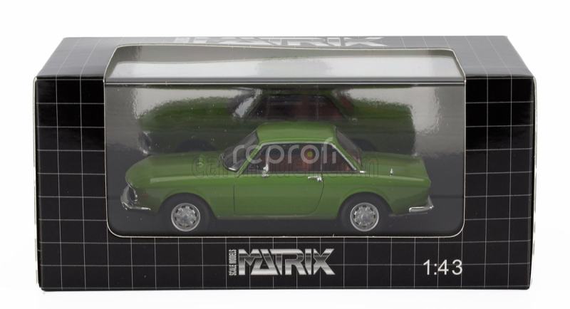 Matrix scale models Lancia Fulvia Coupe 3-series 1975 1:43 Zelená