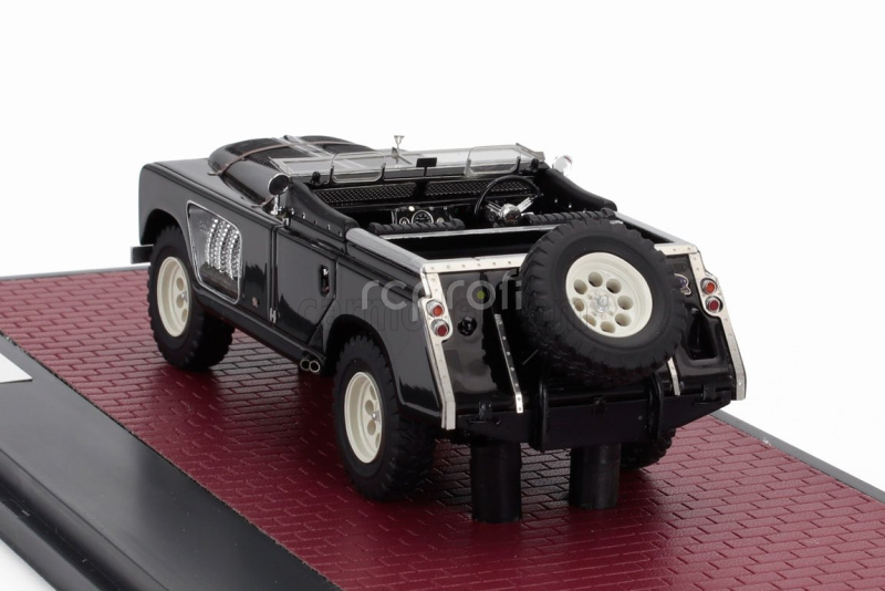 Matrix scale models Land rover 109 Bell Aurens Longnose Open 2008 1:43 Black