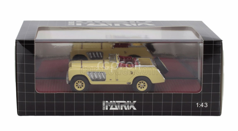 Matrix scale models Land rover 109 Bell Aurens Longnose Open 2008 1:43 Písek
