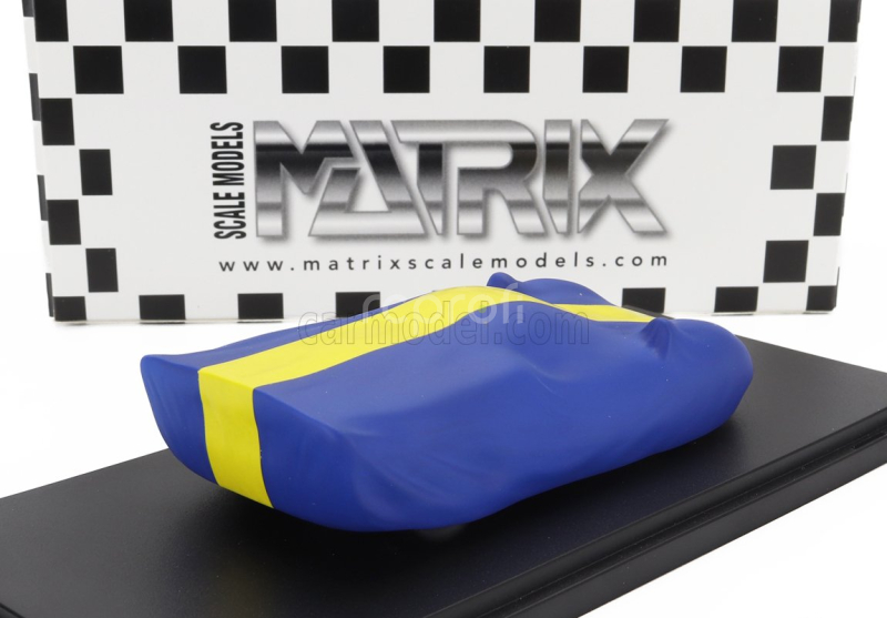 Matrix scale models Lola Under Cover - T70 Mkiii Race Version 1967 1:43 Modrá Žlutá