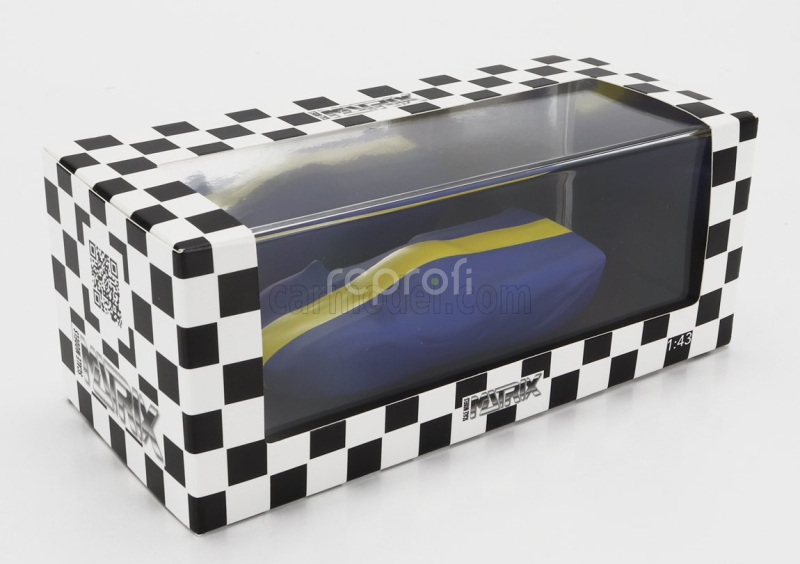 Matrix scale models Lola Under Cover - T70 Mkiii Race Version 1967 1:43 Modrá Žlutá
