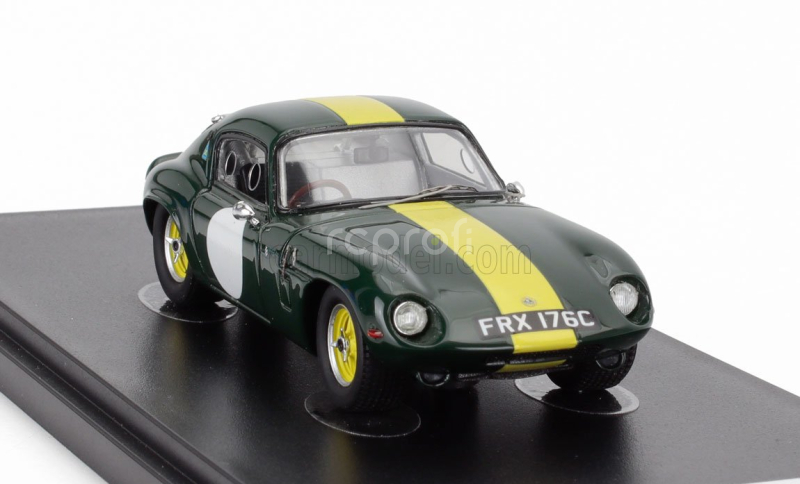 Matrix scale models Lotus Elan 26r Coupe N 00 Racing 1964 1:43 Zelená Žlutá