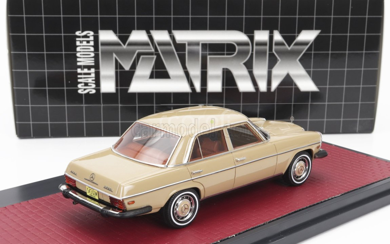 Matrix scale models Mercedes benz 300d (w115) Usa Version 1976 1:43 Beige