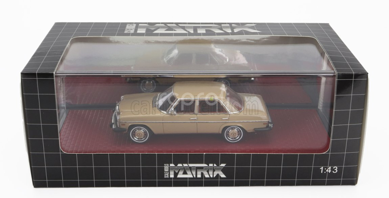 Matrix scale models Mercedes benz 300d (w115) Usa Version 1976 1:43 Beige