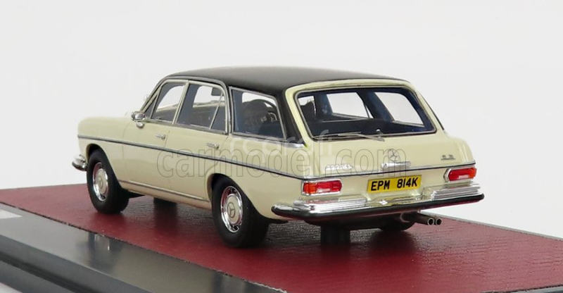 Matrix scale models Mercedes benz S-class 280se Crayford Estate Station Wagon (w108) 1970 1:43 Bílá