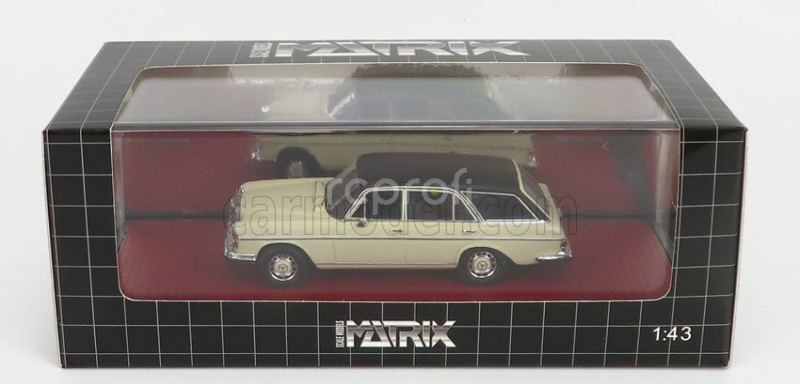 Matrix scale models Mercedes benz S-class 280se Crayford Estate Station Wagon (w108) 1970 1:43 Bílá