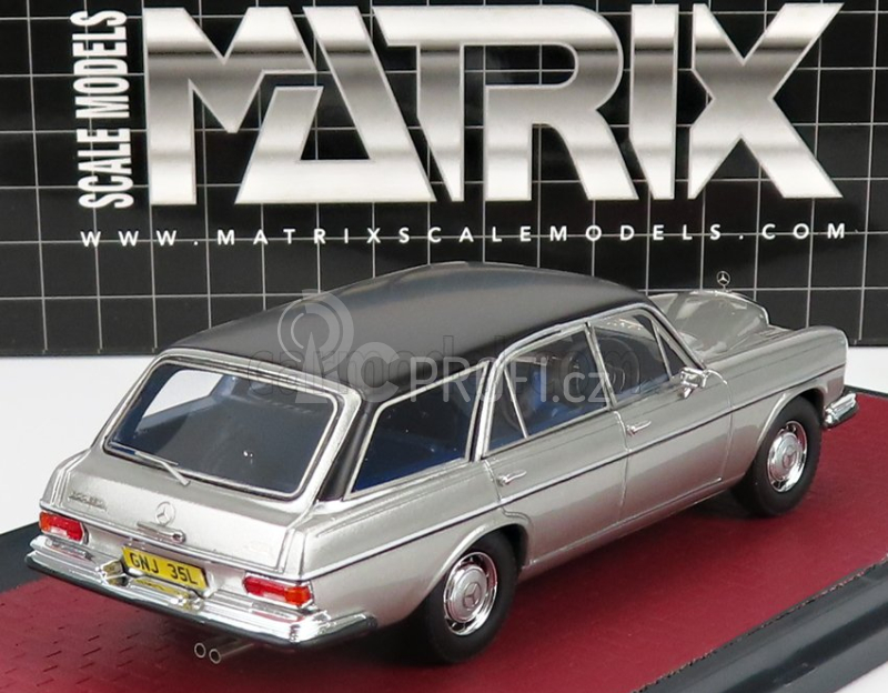 Matrix scale models Mercedes benz S-class 280se 1:43, stříbrná