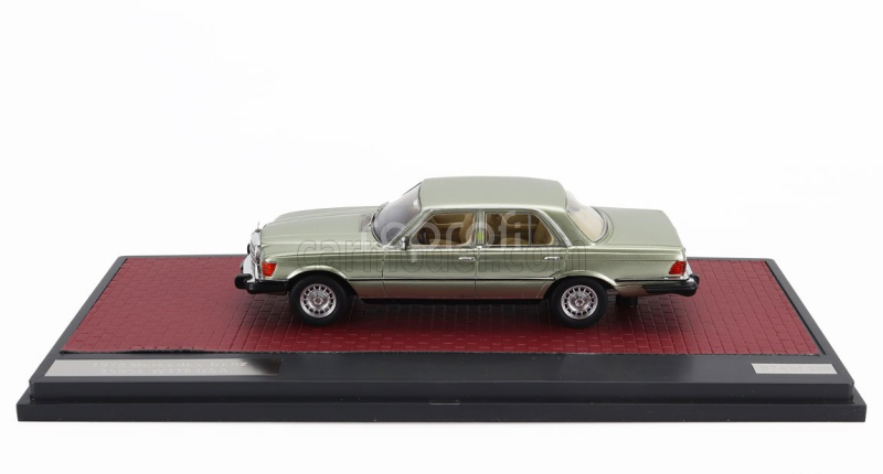 Matrix scale models Mercedes benz S-class 450se (w116) Usa Version 1977 1:43 Světle Zelená Met