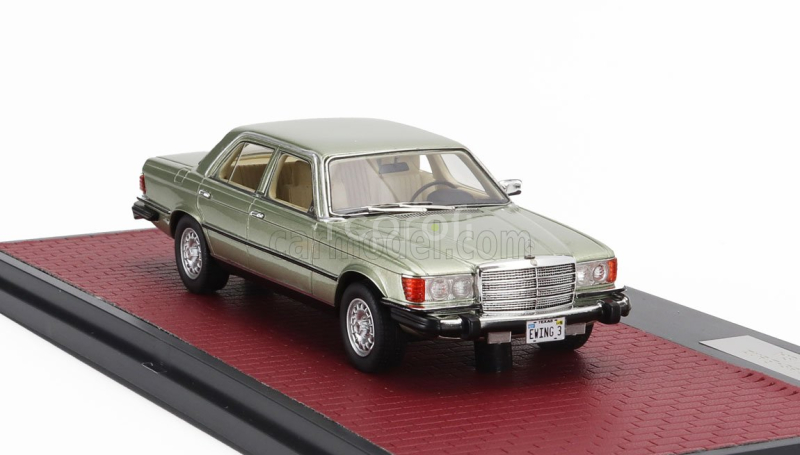 Matrix scale models Mercedes benz S-class 450se (w116) Usa Version 1977 1:43 Světle Zelená Met