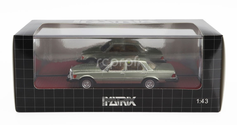 Matrix scale models Mercedes benz S-class 450se (w116) Usa Version 1977 1:43 Světle Zelená Met