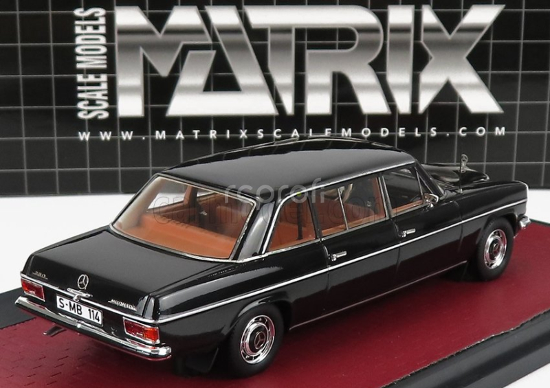 Matrix scale models Mercedes benz V114 Pollmann 1969 1:43 Black