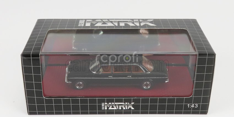 Matrix scale models Mercedes benz V114 Pollmann 1969 1:43 Black