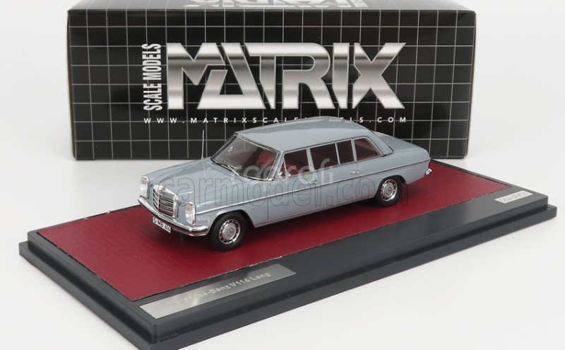 Matrix scale models Mercedes benz V114 Pollmann 1969 1:43 Grey