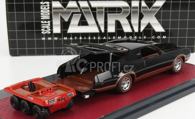 Matrix scale models Mercury Montego Sportshauler Concept 1971 1:43 Black