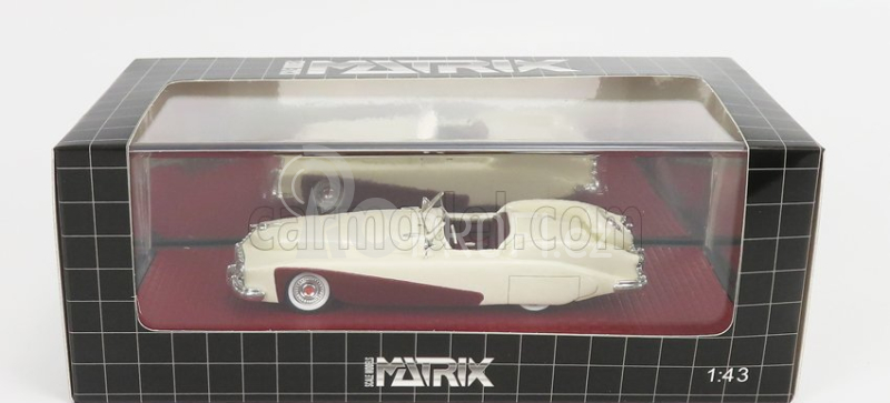 Matrix scale models Mercury Templeton Saturn Bob Hope Special 1948 1:43 Bílá Červená