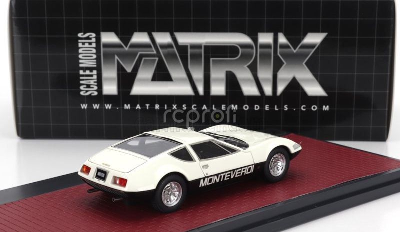 Matrix scale models Monteverdi Hai 450 Gts 1973 1:43 Bílá Černá