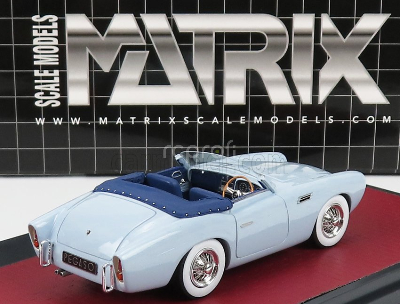 Matrix scale models Pegaso Z-102 2-series Saoutchik Cabriolet Open 1954 1:43 Velmi Světle Modrá