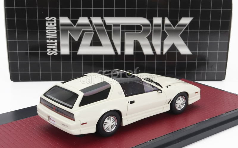 Matrix scale models Pontiac Firebird Trans Am Type K Kammback Concept Prototype 1985 1:43 Bílá