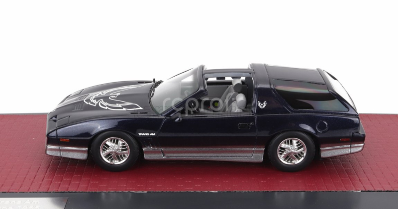 Matrix scale models Pontiac Firebird Trans Am Type K Kammback Concept Prototype 1985 1:43 Modrá Stříbrná