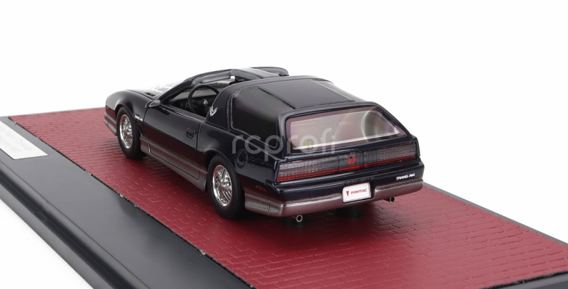 Matrix scale models Pontiac Firebird Trans Am Type K Kammback Concept Prototype 1985 1:43 Modrá Stříbrná