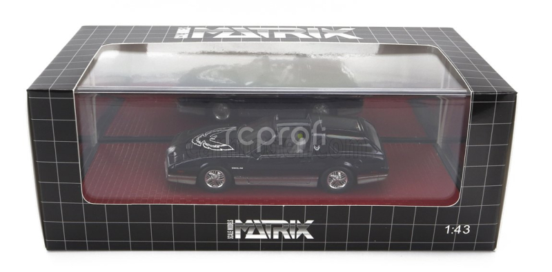 Matrix scale models Pontiac Firebird Trans Am Type K Kammback Concept Prototype 1985 1:43 Modrá Stříbrná