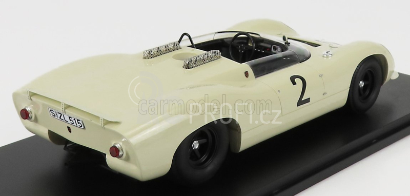 Matrix scale models Porsche 910-8 Bergspider N 2 1967 1:18 Bílá