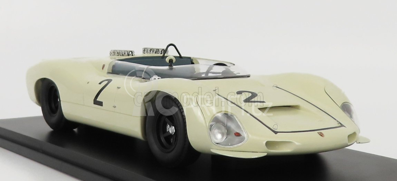 Matrix scale models Porsche 910-8 Bergspider N 2 1967 1:18 Bílá