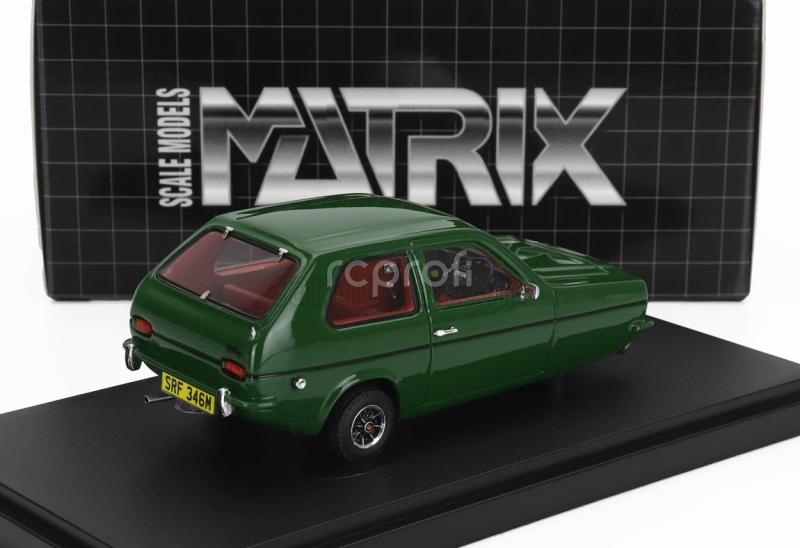 Matrix scale models Reliant Robin Saloon 1973 1:43 Zelená
