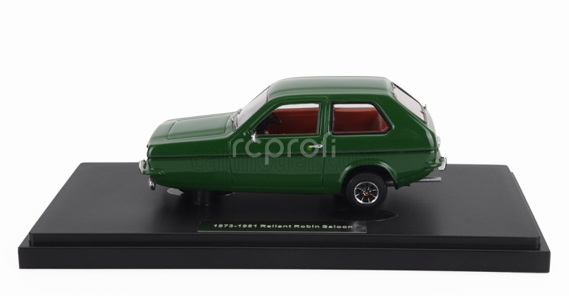 Matrix scale models Reliant Robin Saloon 1973 1:43 Zelená