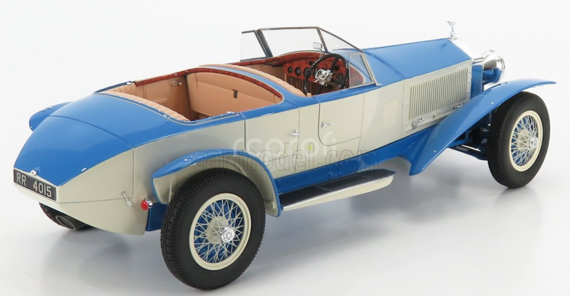 Matrix scale models Rolls royce Phantom Experimental Vehicle Ch.10ex By Barker Cabriolet 1926 1:18 Světle Modrá Bílá